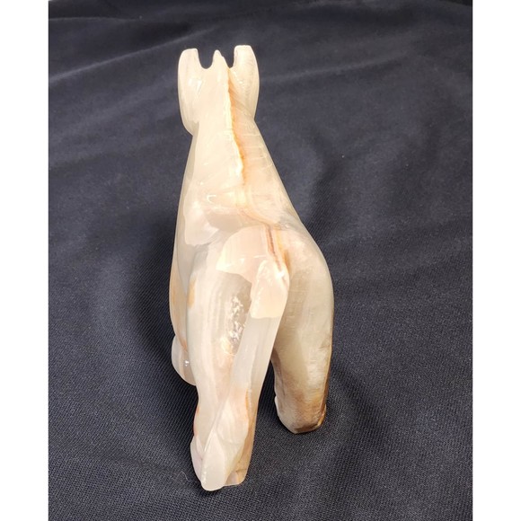 Decorative Collectible Animal Horse Figurine Marble Onyx Handmade Imported NEW - Picture 5 of 10